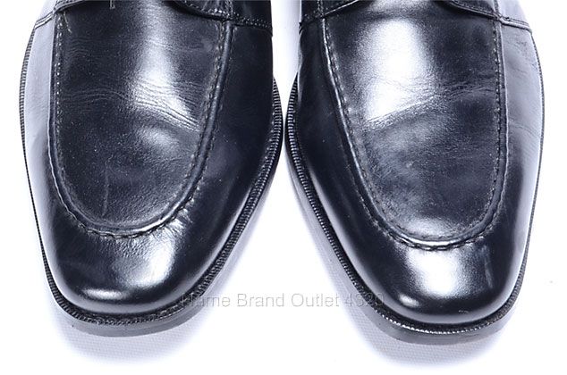 Cole Haan 11 M Black Leather Nike Air Giraldo Laced Oxford Shoe $245