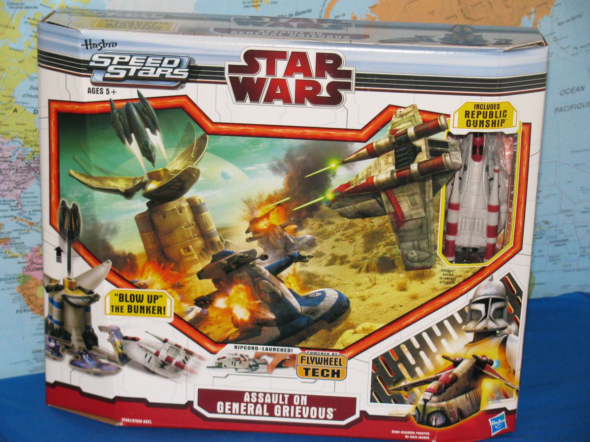  Republic Gunship Assault on General Grievous Brand New RARE