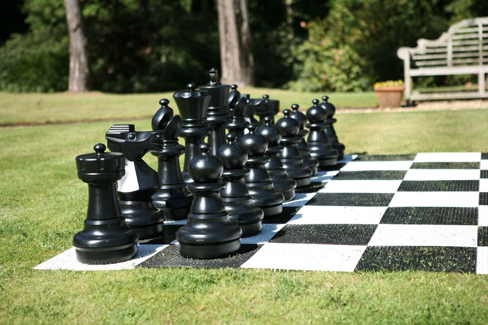 New Giant Chess Pieces Mega Garden Games 64cm