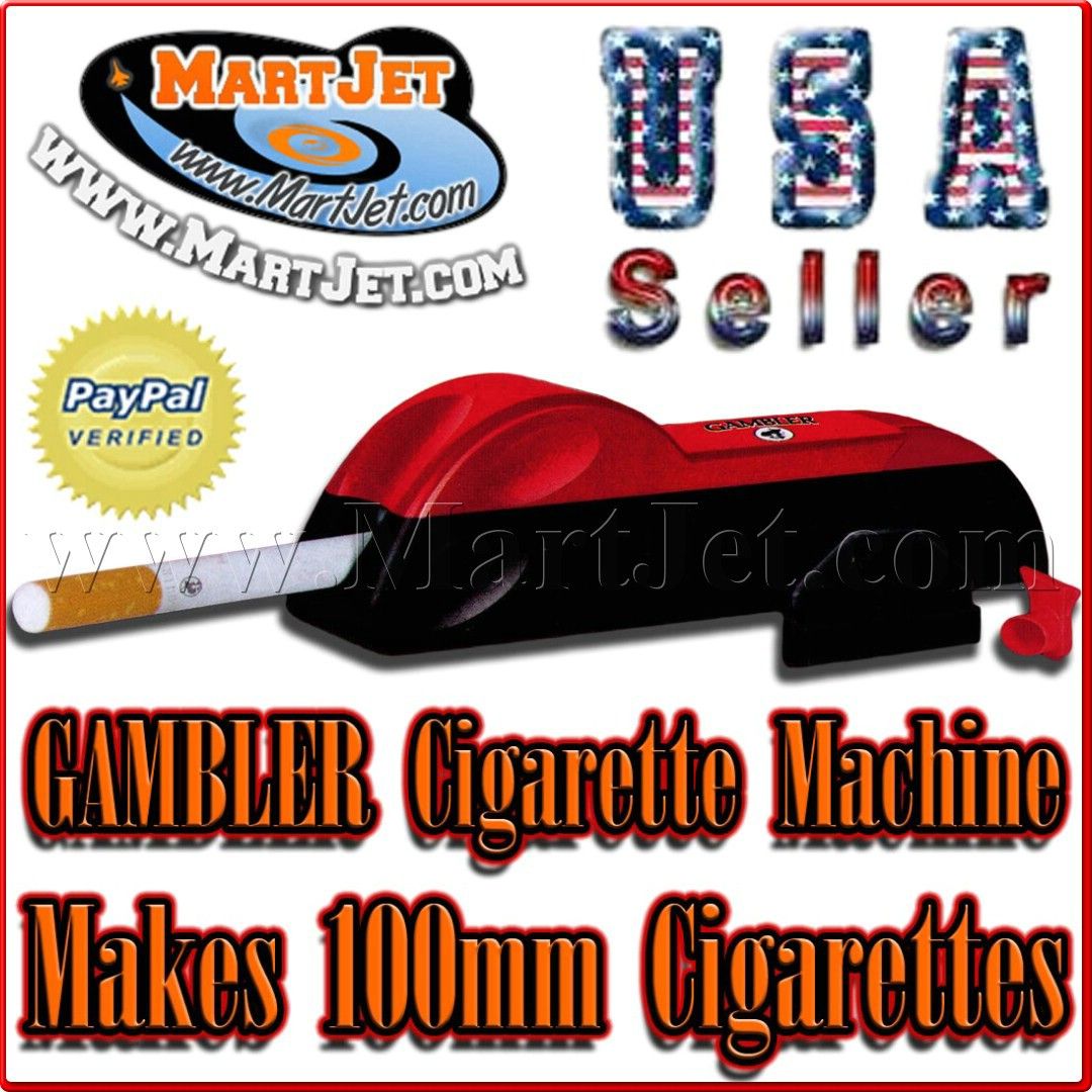 Gambler Cigarettes Maker Rolling Making Tobacco Injector Machine 100S