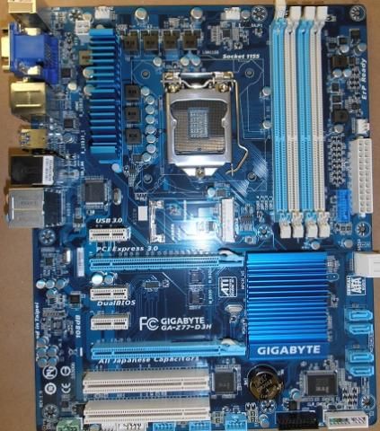 Gigabyte GA Z77 D3H Motherboard