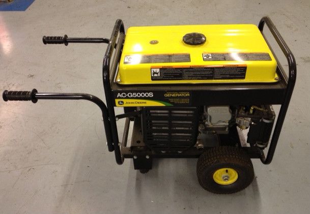 John Deere AC G5000S 5000 Watt Generator