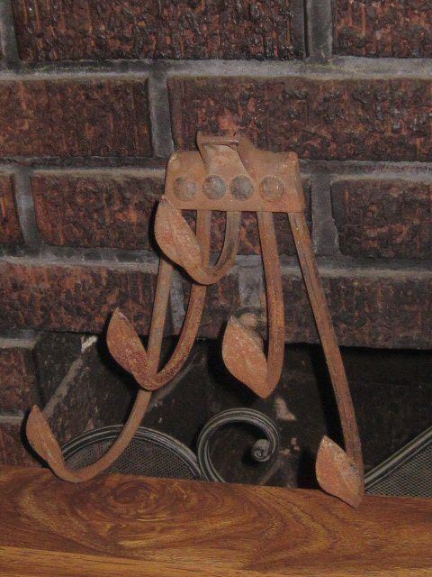 Antique Farm Tool Garden Hoe Push Plow Attachment