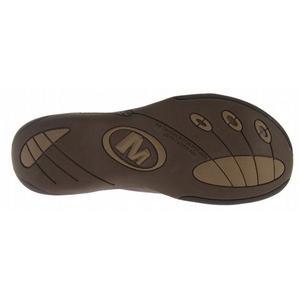 Merrell Gardena Thong Sandals Brown Womens