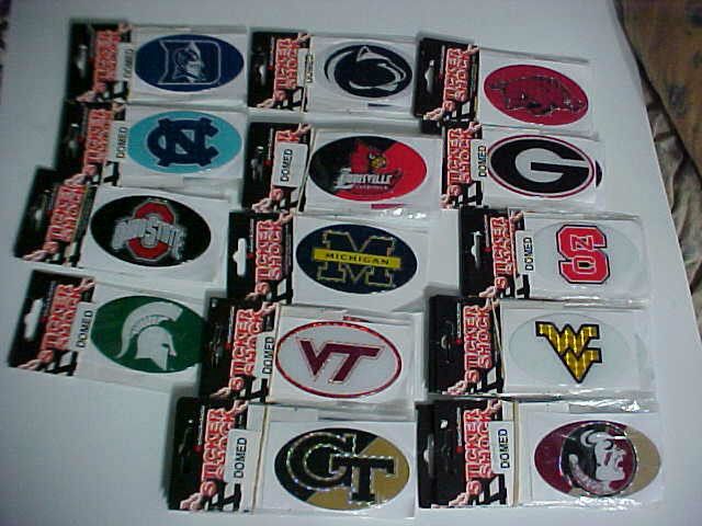  College Teams Domed Small Size CLEARANCE Sale All Must Go