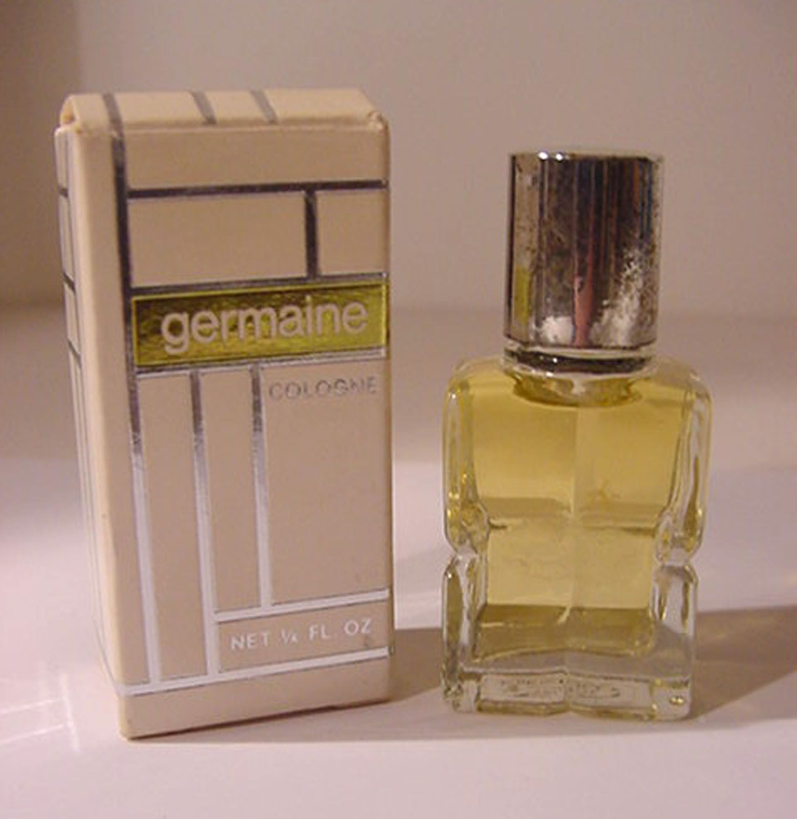 Germaine Cologne Mini Germaine Monteil 1 4 oz 7 5 ml Splash New RARE