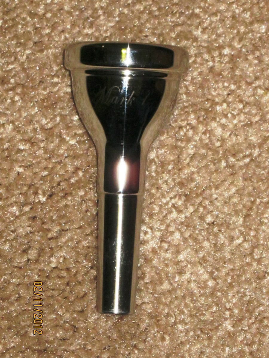 Giddings Webster Stainless Steel Bass Trombone Mouthpiece