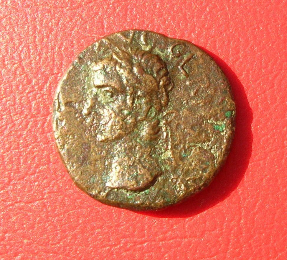 Very RARE Cnossus Germanicus and Agrippina Bronze Greek Coin Crete