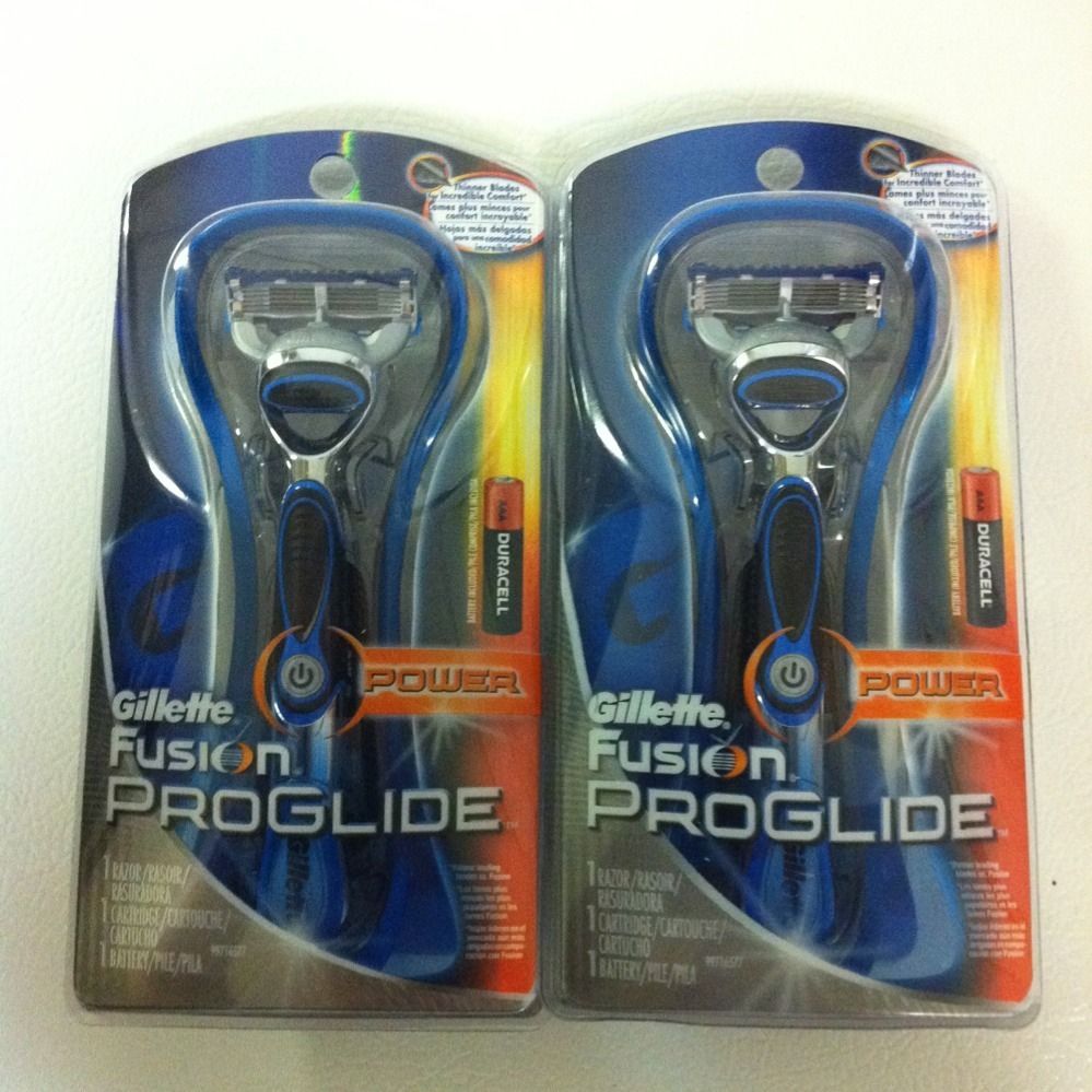 Gillette Fusion Proglide Power 2 Razors 2 Cartridges NIP