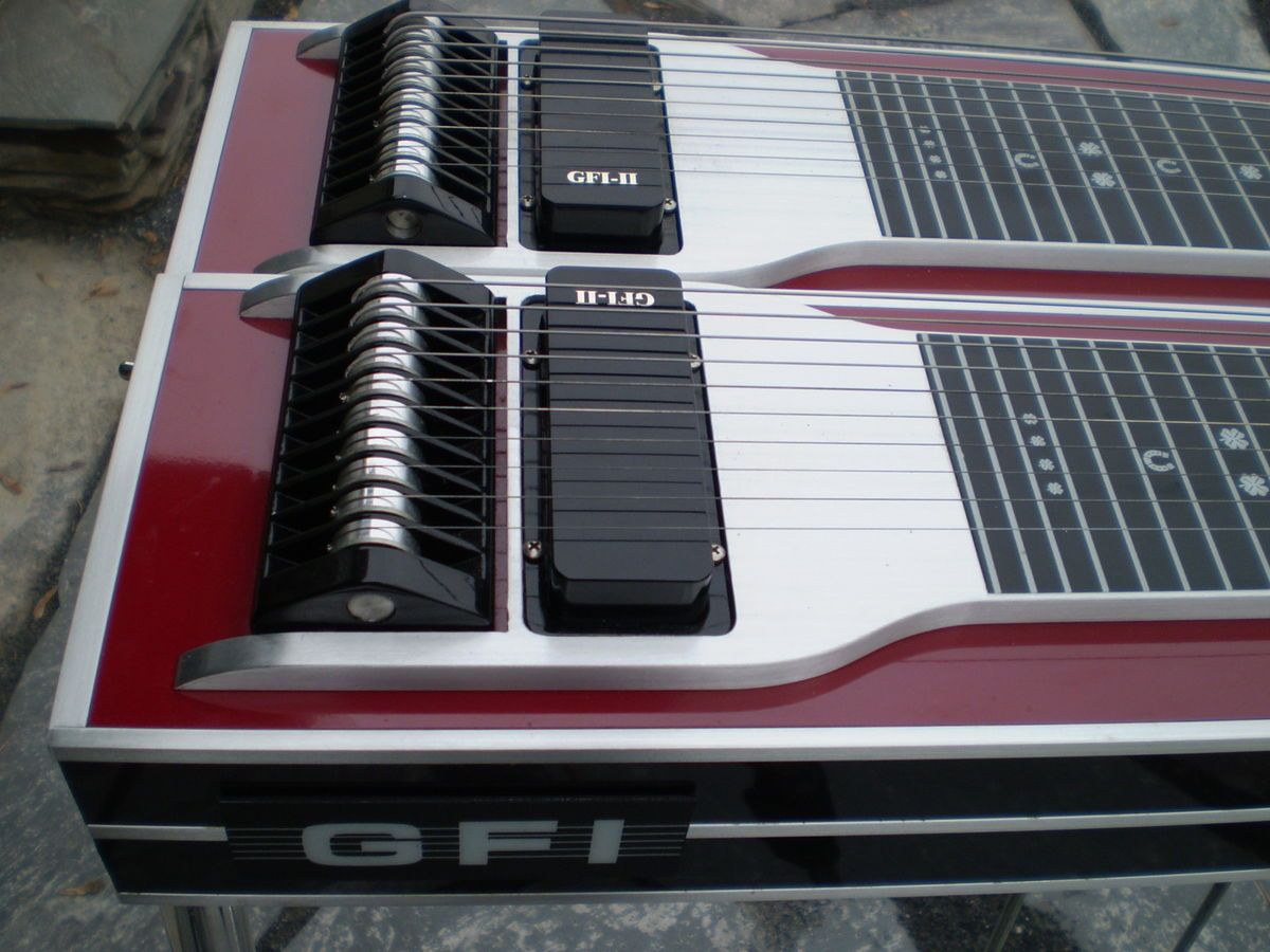 Ultra Clean GFI Ultra Pedal Steel Guitar Double Neck 8 7