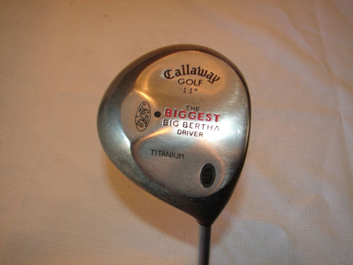 Callaway Biggest Big Bertha 11 Driver Wood Golf Club Callaway 6518