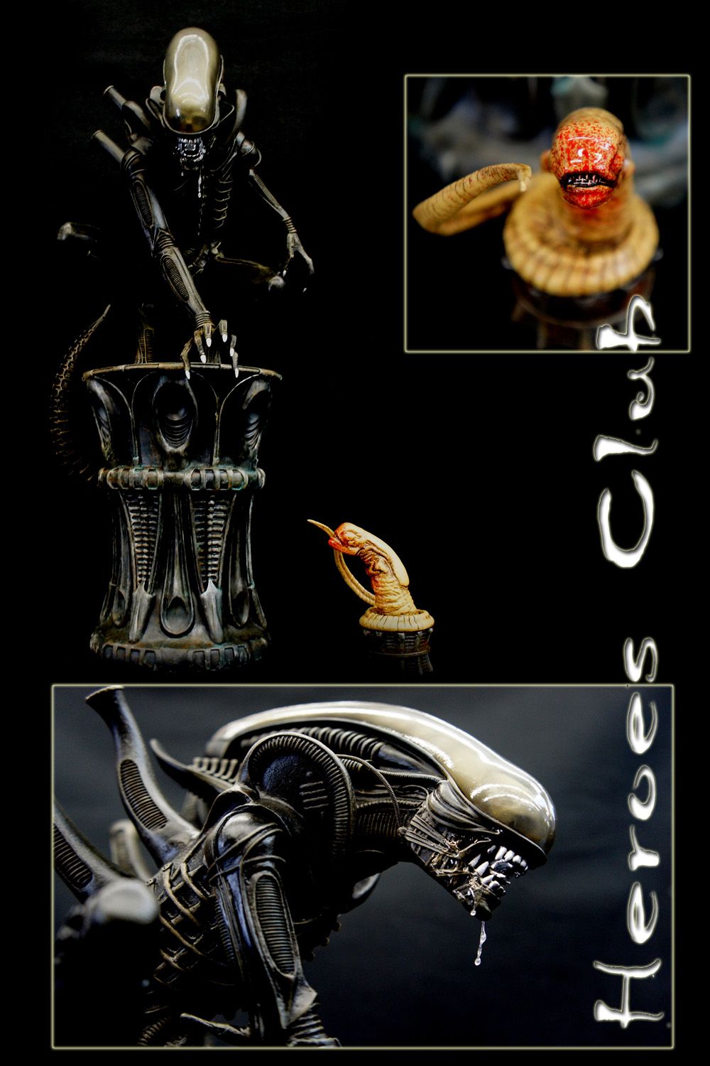 HR Giger Big Chap Alien 1 6 Scale Maquette Statue Renewal Sideshow