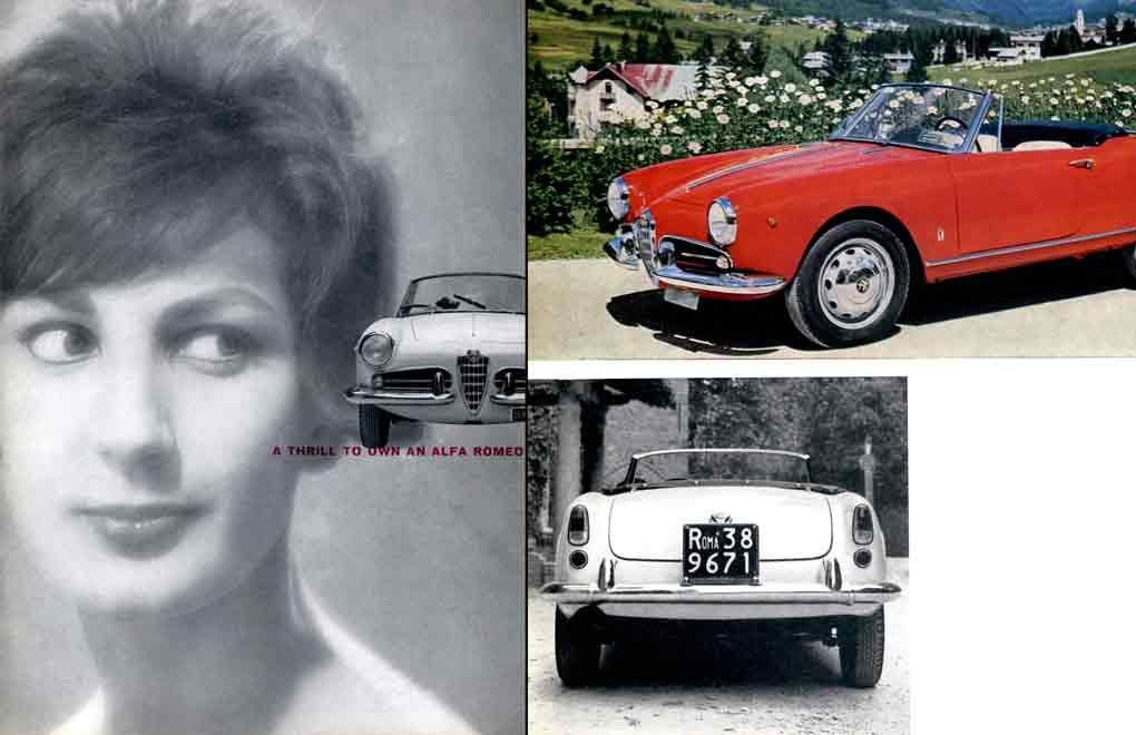 Alfa Romeo Giulietta Spider c1958 A Thrill to Own An Alfa Romeo