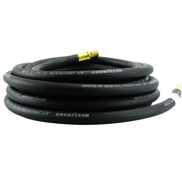 New Goodyear 3 8 x 50 Rubber Air Compressor Hose Heavy Duty Tools BK