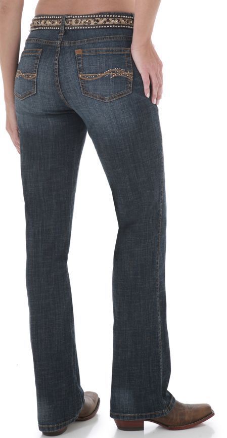 Rock 47™ Ultra Low Rise Grand Saline Wrangler Womens Jeans WHX17GS
