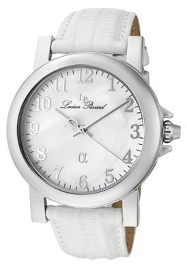 Lucien Piccard Watch A2215WH Mens Alpha White MOP Dial White Genuine