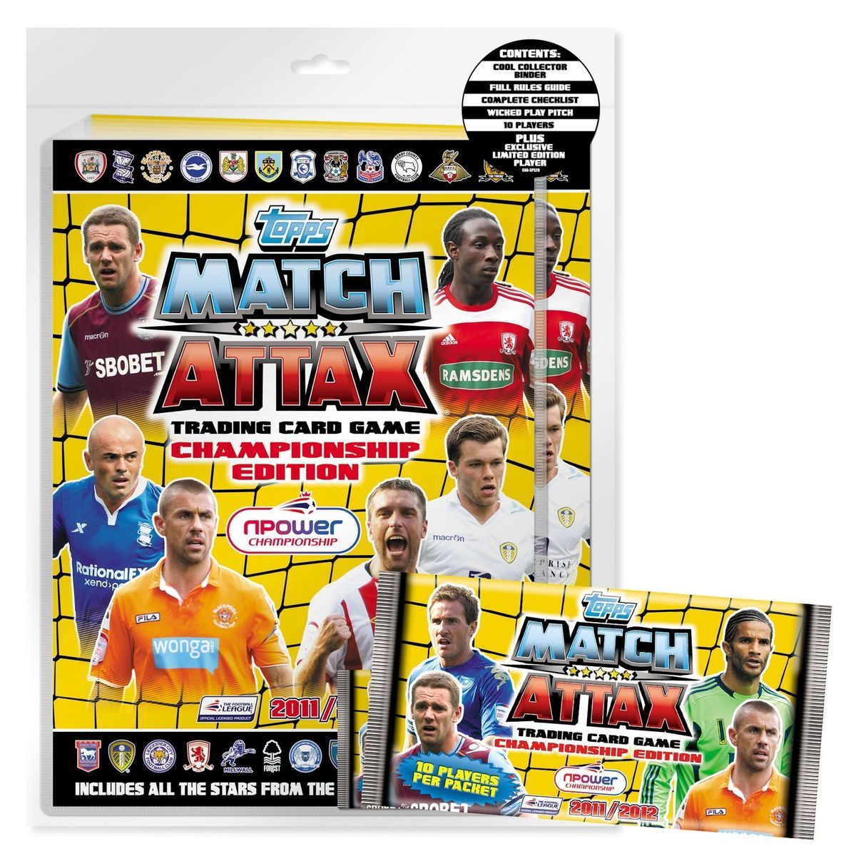 Match Attax Championship 11 12 Man of The Match Cards