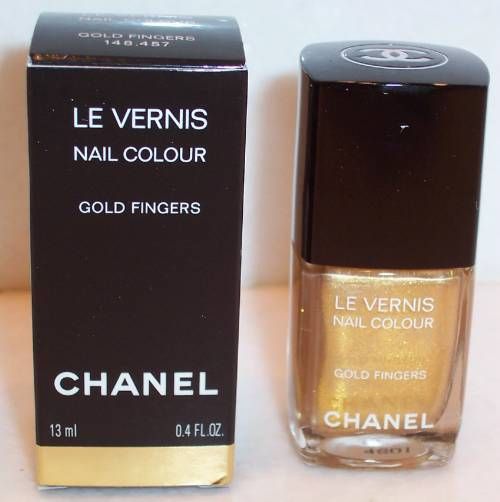 NEW CHANEL GOLD FINGERS Nail Polish Colour Le Vernis Las Vegas Limited