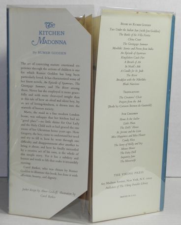 Rumer Godden The Kitchen Madonna US 1st 1st