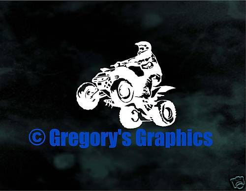 Four Wheeler ATV Riding Decal