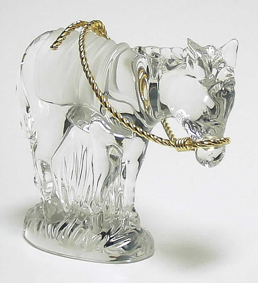 Gorham Crystal Nativity Donkey 887177