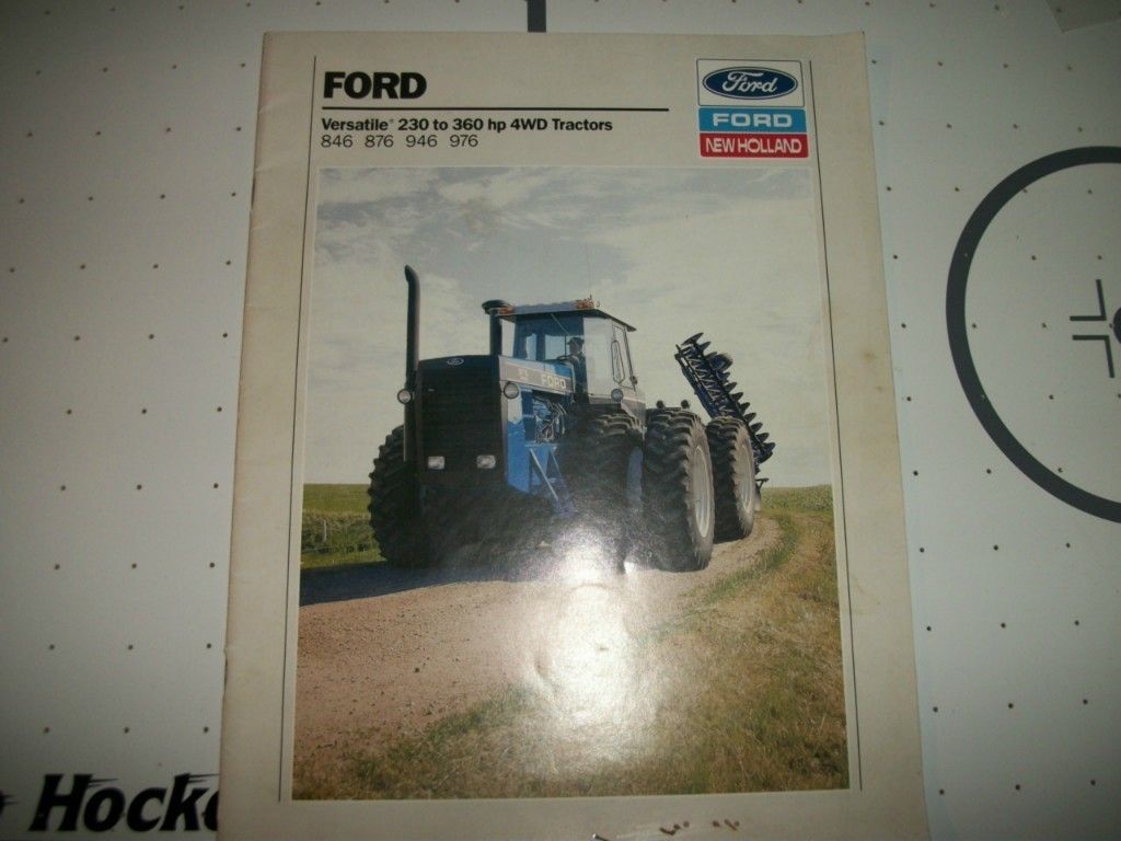 Ford Versatile 4WD Tractors Sales Brochure