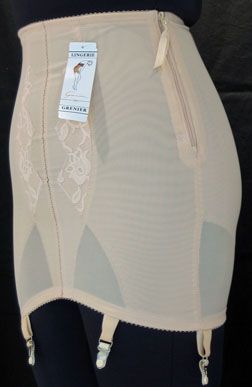 Grenier Side Zipped OB Girdle Inventory Sizes 30 32 34 36