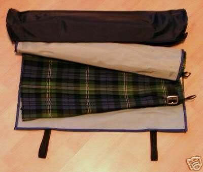 The Kilt Roll Carrier Navy Made in Scotland for Kilts Highlandwear