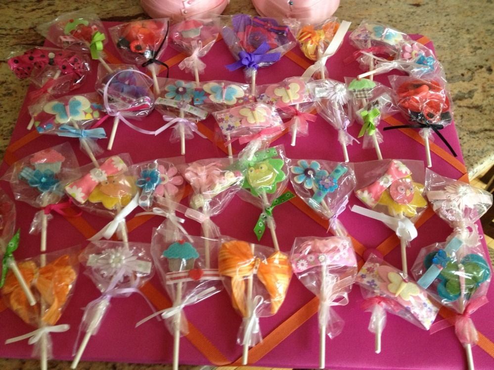 Mixed Lots Lollipop Hair Girls Barrettes Birthday Party Favors Fun
