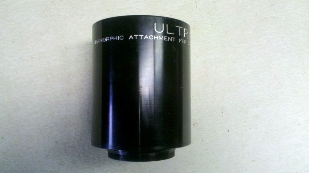 Ultra Rare Ultra Panavision 1.25X Anamorphic Lens for 70MM Projection