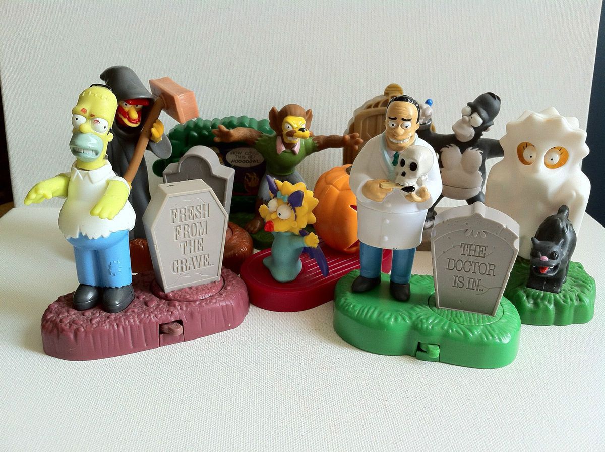 Matt Groening Simpsons Burger King Scary Halloween Spooky Action