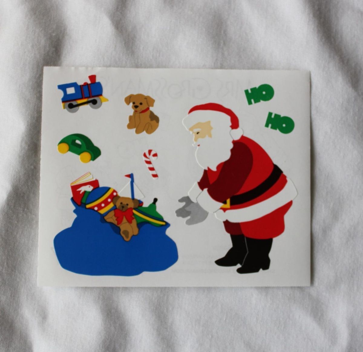 Mrs Grossman Sticker Lot 10 Sheets Christmas Santa Presents