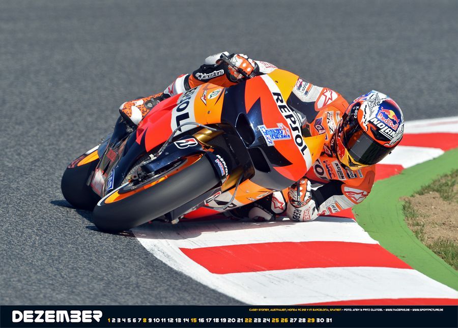 Kalender Moto Racing 2013 MotoGP Valentino Rossi Casey Stoner Stefan