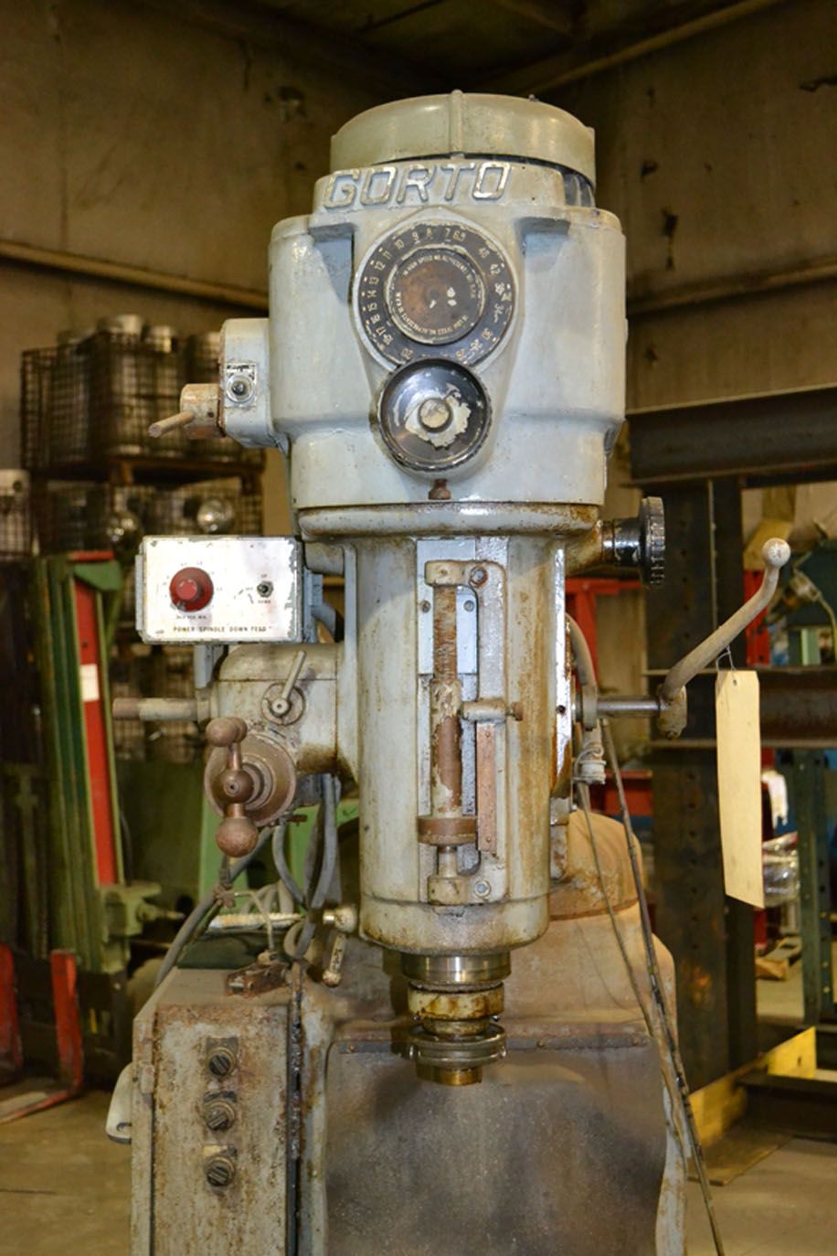 Gorton Vertical 10 x 42 Model 1 22 Milling Machine