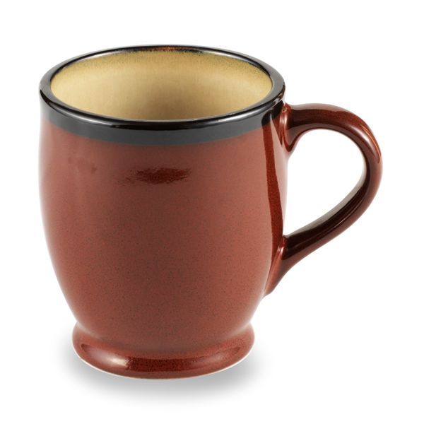 Gourmet Basics by Mikasa Belmont Red Mug