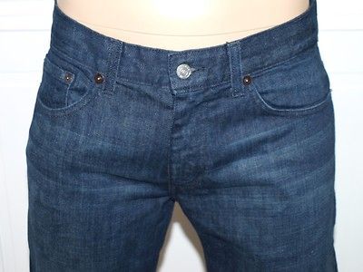 ARMANI EXCHANGE J101 Dark Urban Destruction Boot Cut Indigo NWT