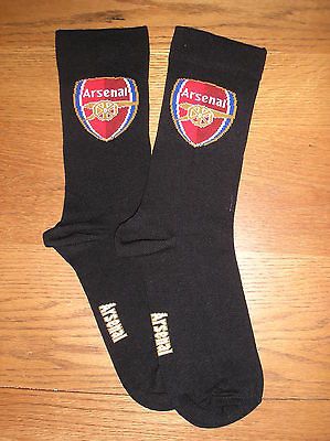 ARSENAL FC OFFICIAL MENS SOCKS 6 11 UK FOOTBALL SOCCER TEAM CLUB