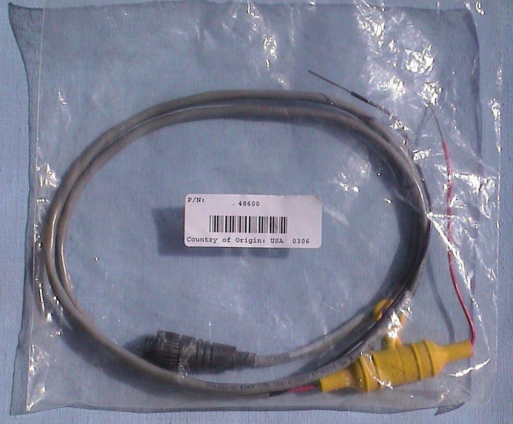 Trimble GPS Receiver 2 Pin Cable in line fuse holder 48600 Rev B1 NEW