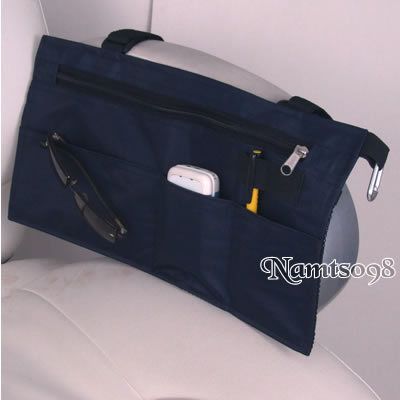 Wheelchair Scooter Armrest Bar Organizer Storage Wallet Bag Holder