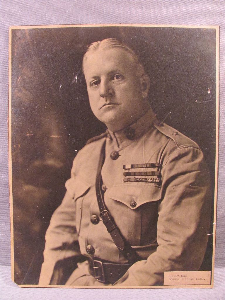 WWI USMC Major General Harry Lee 2nd Marine Division 6th Marine