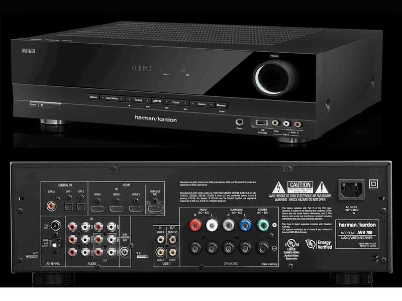 authorized dealer harman kardon avr 700 5 1 av receiver