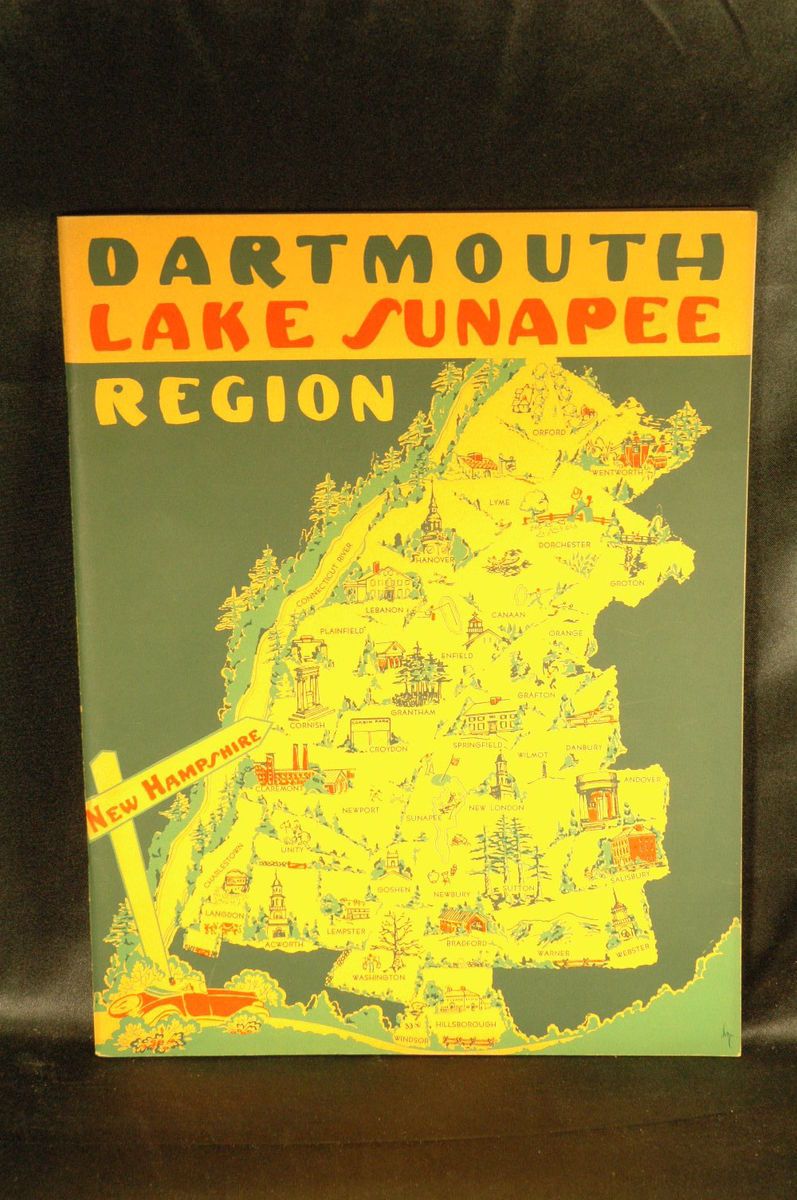 Dartmouth Lake Sunapee Region James Walter Et Alii Goldthwait