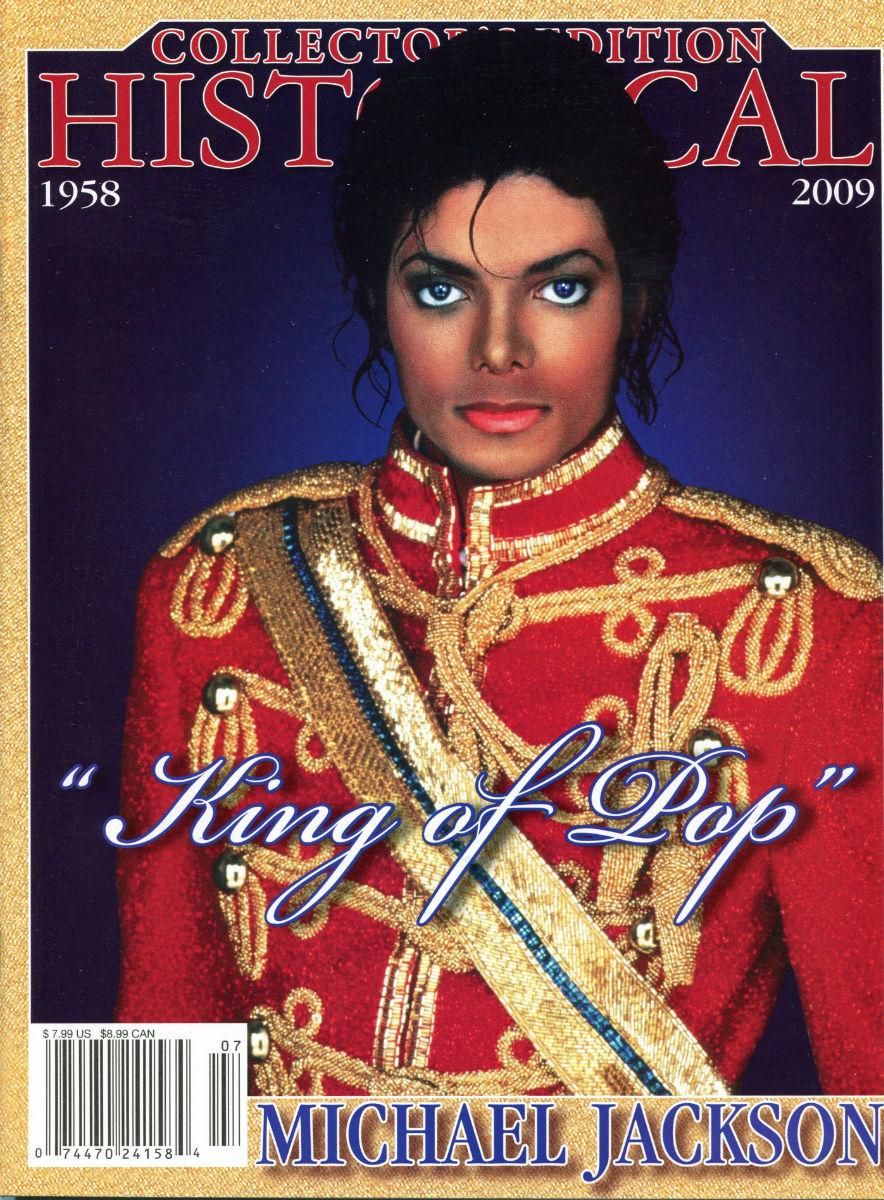 Michael Jackson King of Popl 1958 2009 Historical Collectors Edition