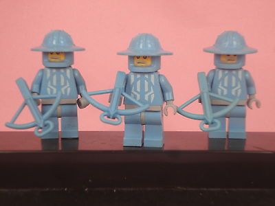 3x lego army knight with arrow army builder loose figure