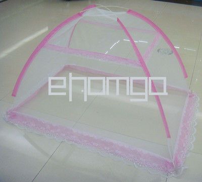 Baby Kid Child Cot Bed Foldable Fold Mosquito Net Tent 140*90*95 JY