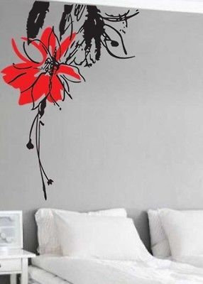 Wall Decor Art Removable Mural Vinyl Decal Sticker Paisley Flower 2