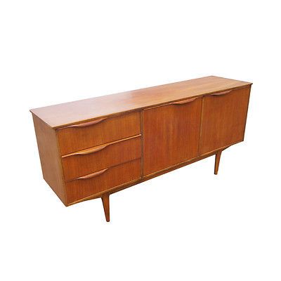 66 vintage mid century modern teak sideboard credenza mr11987 time