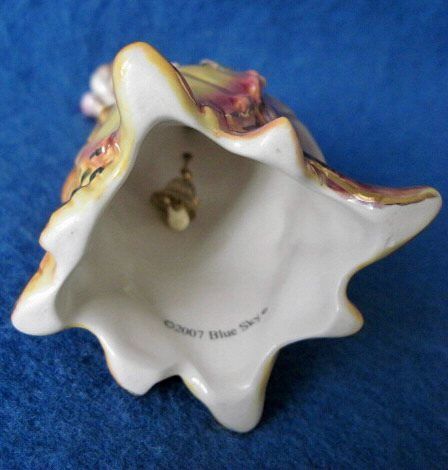 Heather Goldminc Angel Bell ~ Autumns Glow ~ Clayworks Blue Sky 2007