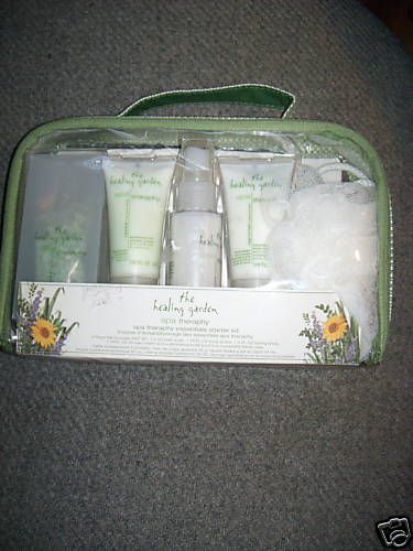 HEALING GARDEN SPA THERAPY ESSENTIALS STARTER KIT  NWOT