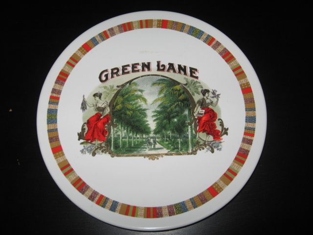  Pottery Barn Plate Fireside Club Simbatco Star Bunch Green Lane